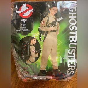 Worn once, kids Ghostbuster’s costume